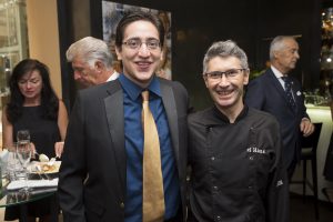 Restaurantleiter Leo Gabriel und Küchenchef José Corpas beim Kick Off Event zur Wiener Restaurantwoche (c) Culinarius/Hörmandinger