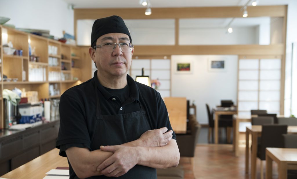 Küchenchef Hiroshi Sakai tischte früher im Unkai im Grand Hotel auf. (c) Sakai