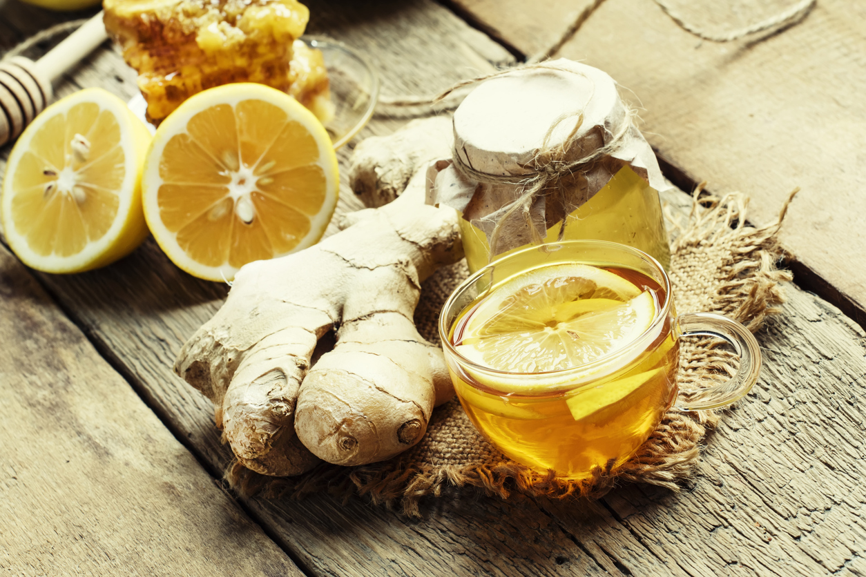 Имбирный чай рецепт с лимоном и медом